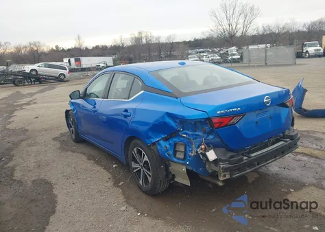 2021 Nissan Sentra Sv Xtronic Cvt z USA, uszkodzony, nr VIN 3N1AB8CV0MY255475